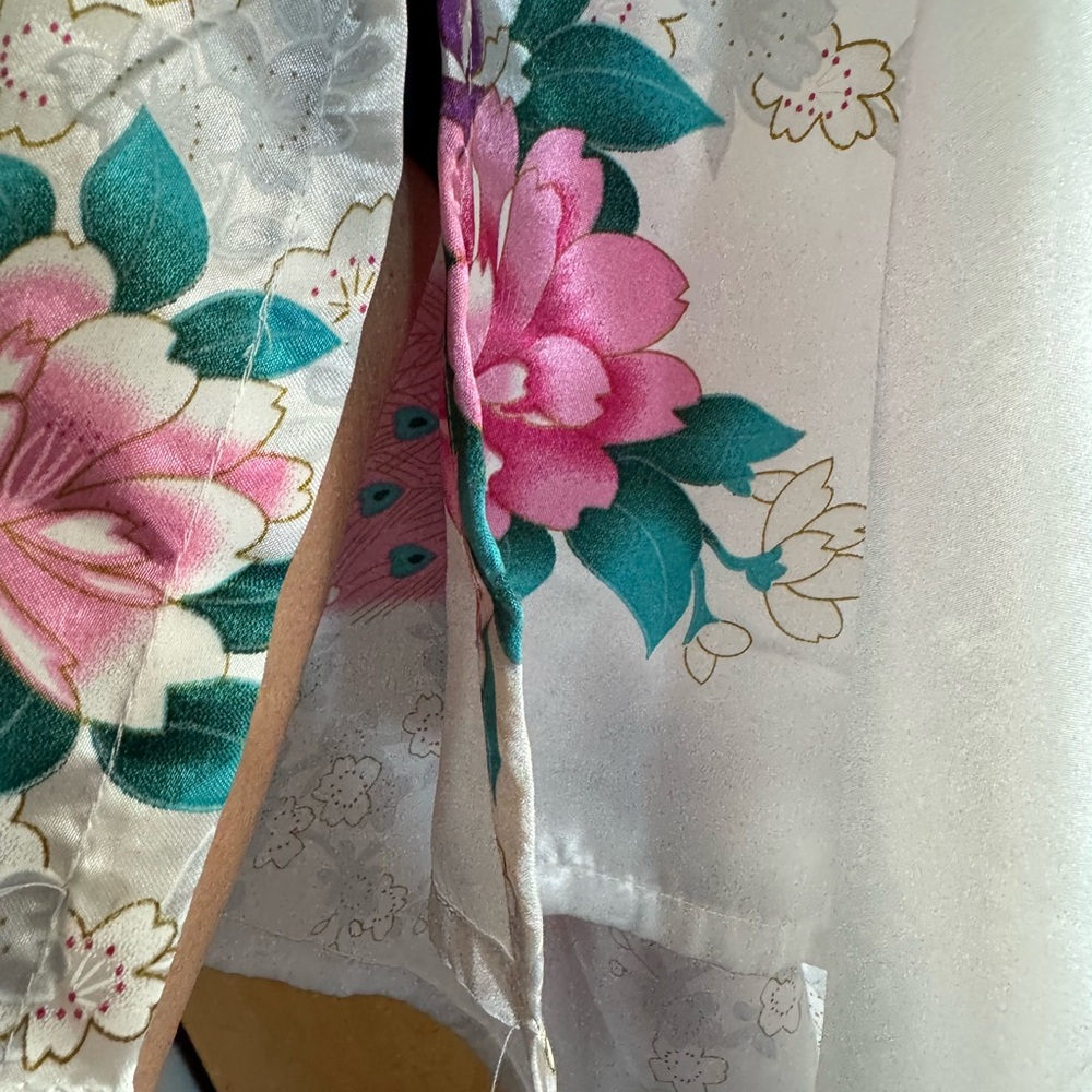 Peacock Thai Kimono Kaftan-NWOT - Picture 7 of 10